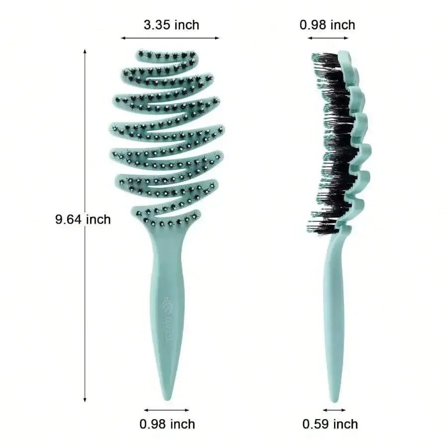 Boar And Nylon Bristle Hair Brush For Fine Hair Smoothing Vented Detangler
Boar And Nylon Bristle Hair Brush For Fine Hair Smoothing Vented Detangler