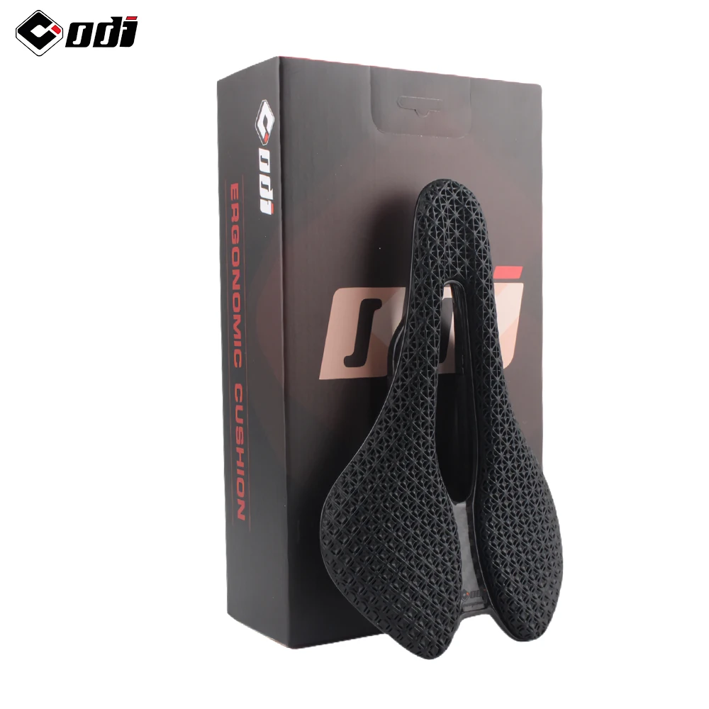 ODI Carbon Fiber 3D Printing Bike Saddle Ultra-Light and Breathable Hollow Honeycomb Cushion Soft Seat for Racing/Road Bike/MTB
ODI Carbon Fiber 3D Printing Bike Saddle Ultra-Light and Breathable Hollow Honeycomb Cushion Soft Seat for Racing/Road Bike/MTB