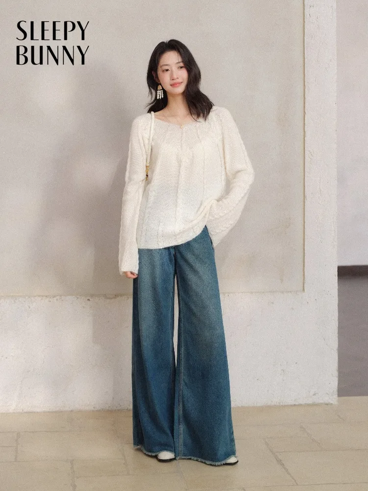 Женский универсальный шерстяной свитер с цветочным принтом, свободный пуловер с круглым вырезом, повседневный уютный трикотаж для весны и выходных
Женский универсальный шерстяной свитер с цветочным принтом, свободный пуловер с круглым вырезом, повседневный уютный трикотаж для весны и выходных