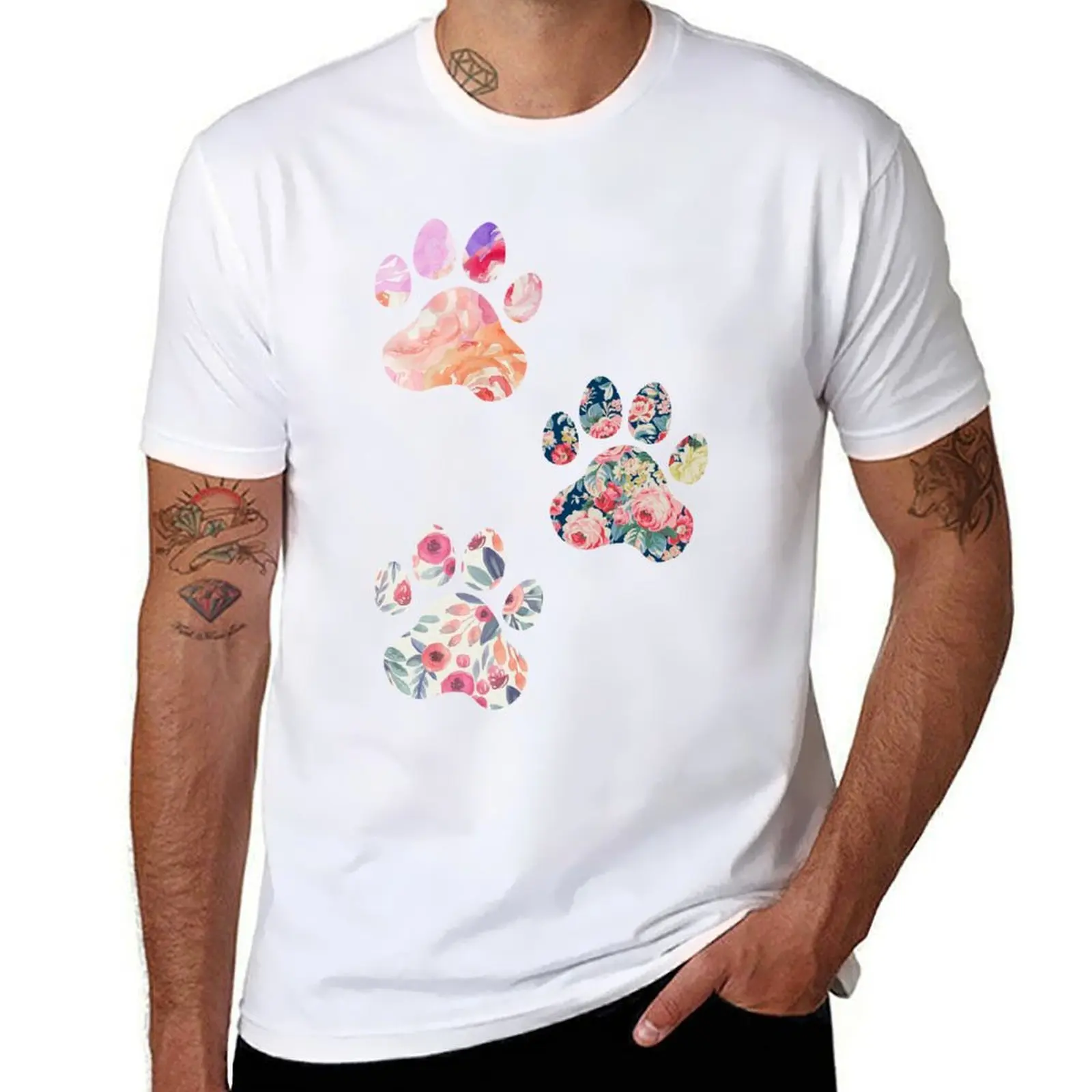 Floral Paw Print Trio T-Shirt graphic t shirt vintage fashion shirts affliction shirts mens plain t shirts
Floral Paw Print Trio T-Shirt graphic t shirt vintage fashion shirts affliction shirts mens plain t shirts