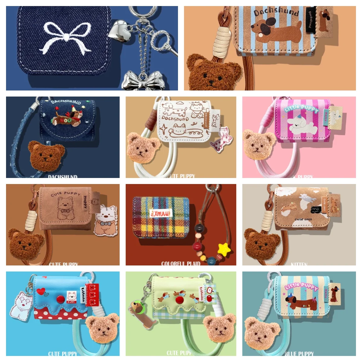 Cartoon dog Retro Plaid Earphone Case,For Huawei Freeclip2, Wireless Earphone Case Protective Sleeve For Huawei Freeclip 2 case
Cartoon dog Retro Plaid Earphone Case,For Huawei Freeclip2, Wireless Earphone Case Protective Sleeve For Huawei Freeclip 2 case