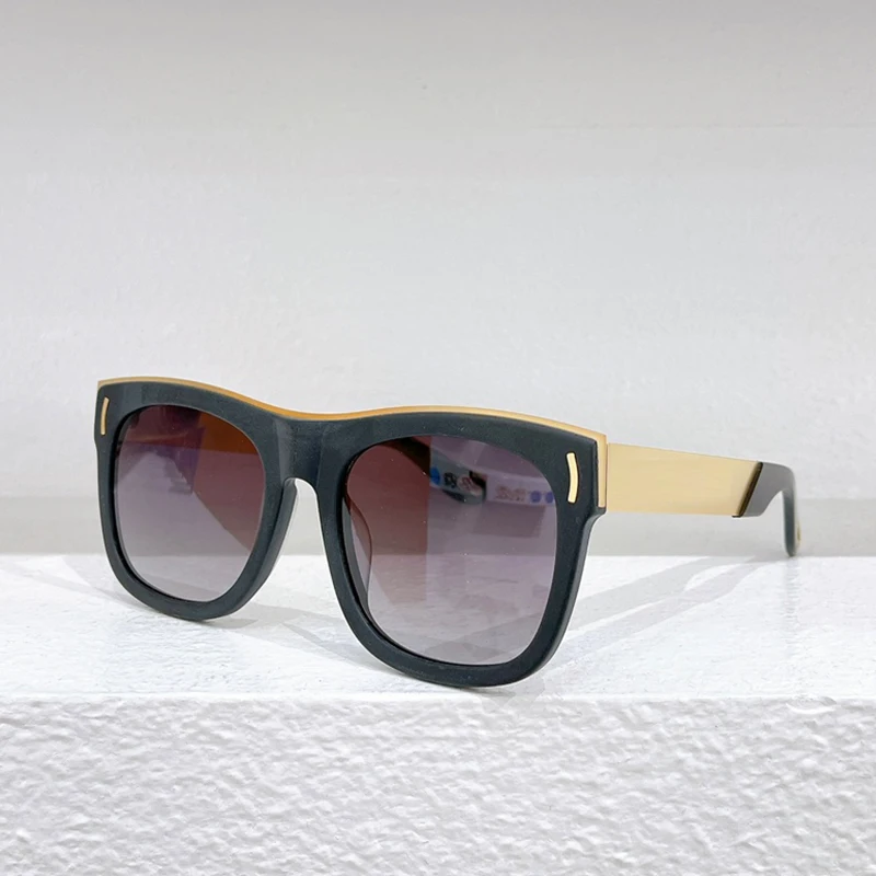 Street Fashion Square Sunglasses Men Shades INS Style Black Gold Sun Glasses Top Hip Hop Acetate Solar Glasses for Women
Street Fashion Square Sunglasses Men Shades INS Style Black Gold Sun Glasses Top Hip Hop Acetate Solar Glasses for Women