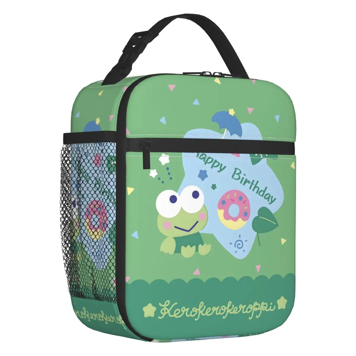Custom Keroppi Big Eyed Frog Portable Lunch Boxes Adorable Cartoon Thermal Cooler Food Insulated Lunch Bag Children Student
Custom Keroppi Big Eyed Frog Portable Lunch Boxes Adorable Cartoon Thermal Cooler Food Insulated Lunch Bag Children Student