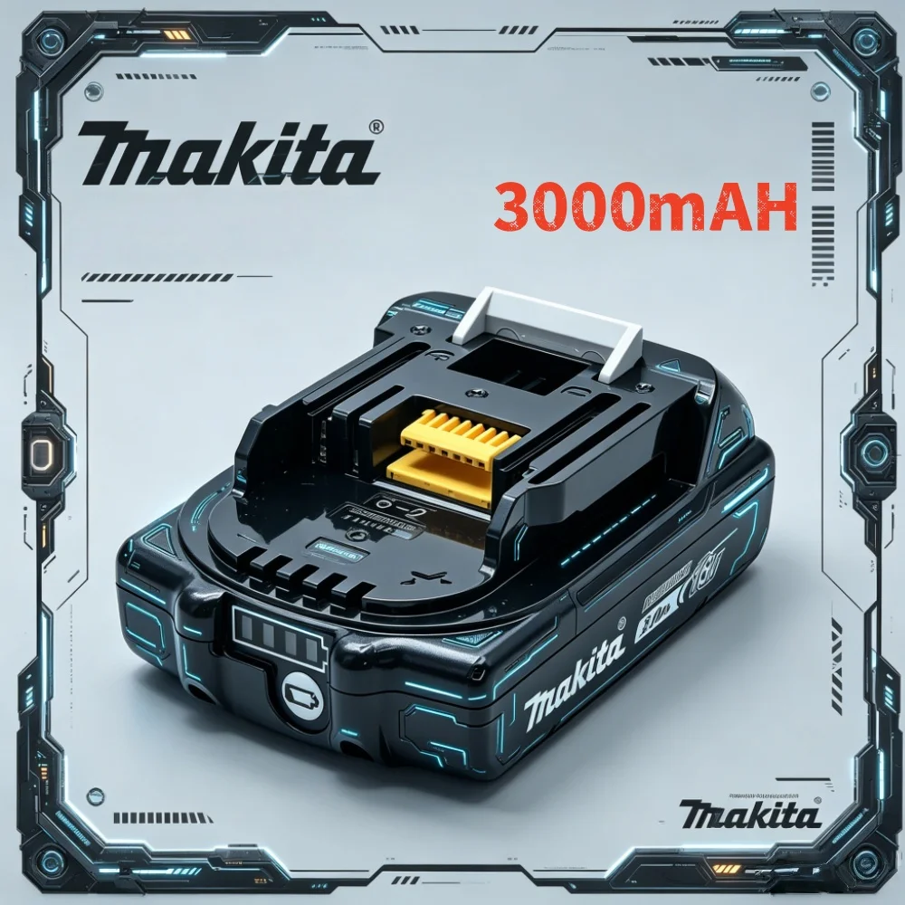 Makita 100% Original 18V 3Ah 3000mah Makita Battery BL1830B BL1850B BL1850 BL1840 BL1860 BL1815 Replacement Lithium Battery
Makita 100% Original 18V 3Ah 3000mah Makita Battery BL1830B BL1850B BL1850 BL1840 BL1860 BL1815 Replacement Lithium Battery