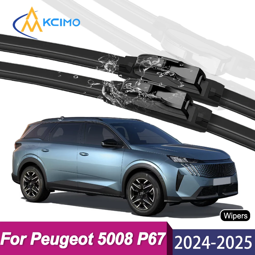 Reliable Durable 2-Pack Windshield Wipers for Peugeot 5008 P67 2024-2025, All-Weather Clear Vision, Safe Driving
Reliable Durable 2-Pack Windshield Wipers for Peugeot 5008 P67 2024-2025, All-Weather Clear Vision, Safe Driving