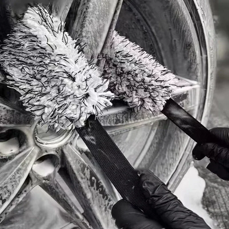 1 шт., двустороннее полотенце из микрофибры для чистки автомобильных колес
1 шт., двустороннее полотенце из микрофибры для чистки автомобильных колес