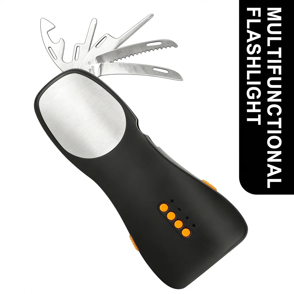 Фонарик с FM-радио, аварийный фонарик высокой яркости с функцией Power Bank, многофункциональный инструмент для самоспасения на открытом воздухе
Фонарик с FM-радио, аварийный фонарик высокой яркости с функцией Power Bank, многофункциональный инструмент для самоспасения на открытом воздухе