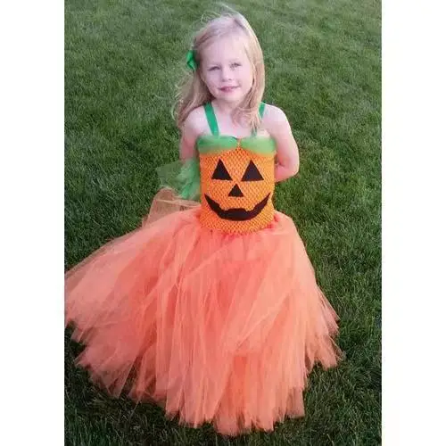 Green Orange Pumpkin Baby Girls Tutu Dress with Hairclip Kids Halloween Costume Children Fancy Dress Up Party Clothing
Green Orange Pumpkin Baby Girls Tutu Dress with Hairclip Kids Halloween Costume Children Fancy Dress Up Party Clothing