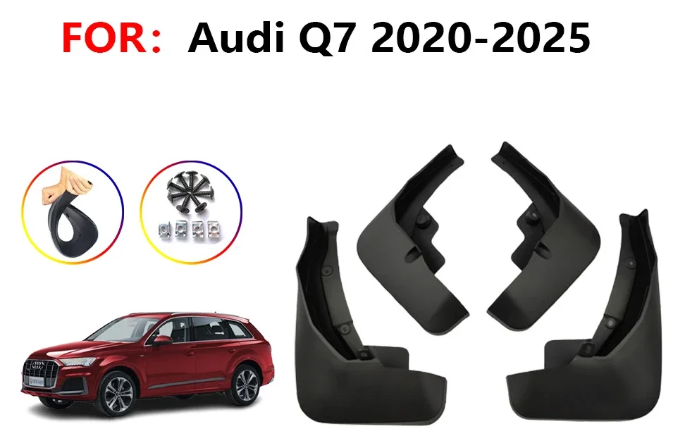 Suitable for 20-23Q7 fenders, new Q7 car fender anti-splash accessories, manufacturers
Suitable for 20-23Q7 fenders, new Q7 car fender anti-splash accessories, manufacturers