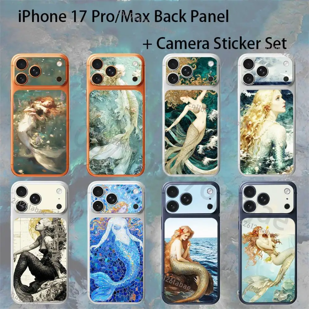 Mermaid on the Rock For iPhone 17Pro/ProMax Battry Back Cover with Camera Decal Skin Rear Protective Sticker Film
Mermaid on the Rock For iPhone 17Pro/ProMax Battry Back Cover with Camera Decal Skin Rear Protective Sticker Film