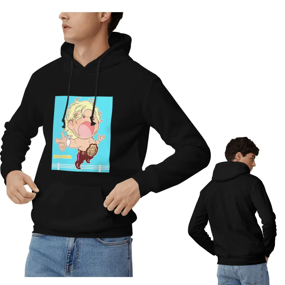 Kenny Omega Kenny The Champ толстовки для мужчин и женщин повседневный пуловер толстовка в стиле хип-хоп с длинным рукавом с капюшоном осень-зима
Kenny Omega Kenny The Champ толстовки для мужчин и женщин повседневный пуловер толстовка в стиле хип-хоп с длинным рукавом с капюшоном осень-зима