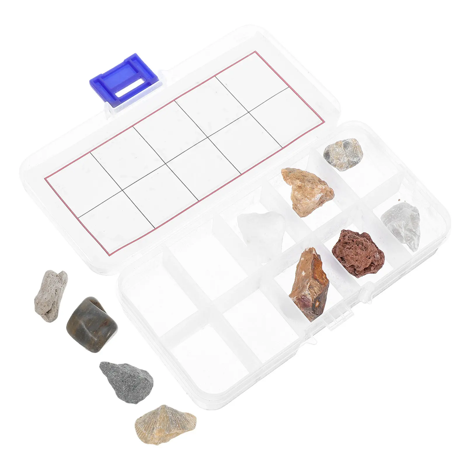 1Set Rock and Mineral Kit for Geology Classroom Educational Rock Specimen Set for Kids Home Study Portable Storage Box Includes
1Set Rock and Mineral Kit for Geology Classroom Educational Rock Specimen Set for Kids Home Study Portable Storage Box Includes