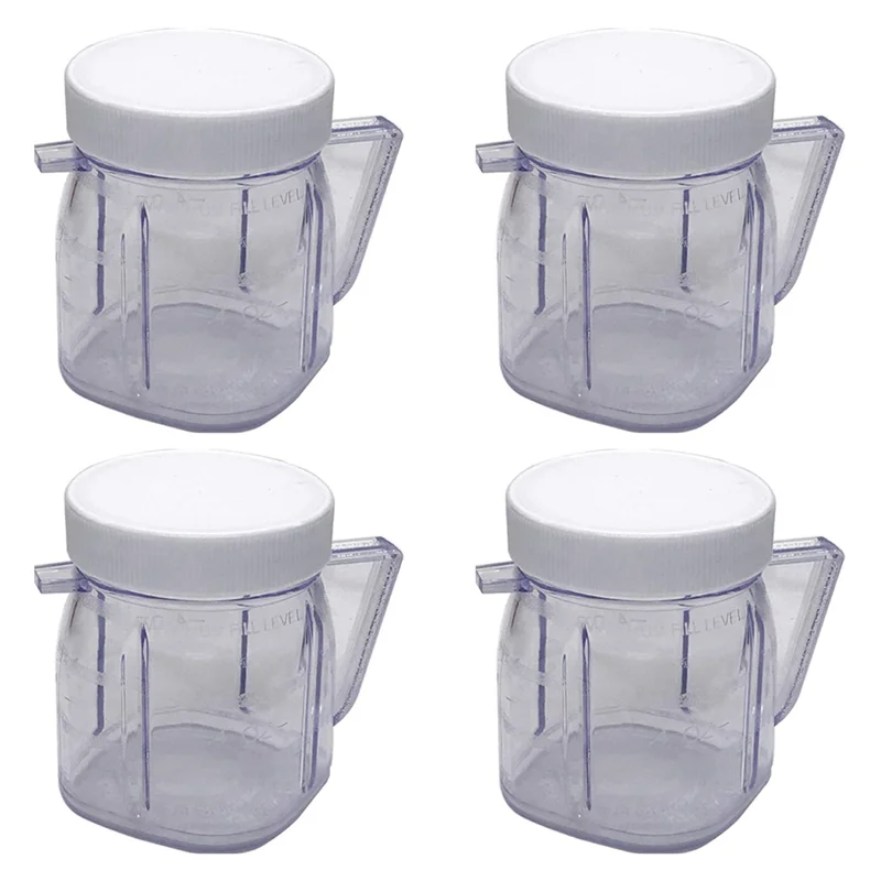 A93E-For Oster Blender Replacement Parts, 4937 Mini Osterizer Blender Jar Accessory, Cup Mini Plastic Jars With Lids (4 Pack)
A93E-For Oster Blender Replacement Parts, 4937 Mini Osterizer Blender Jar Accessory, Cup Mini Plastic Jars With Lids (4 Pack)