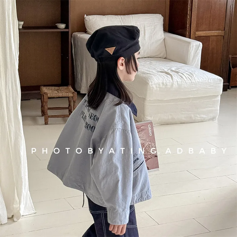 2025 Spring Children's Clothing New Children's Spring Clothing Korean Edition Coat Spring Clothing Cardigan Work Jacket
2025 Spring Children's Clothing New Children's Spring Clothing Korean Edition Coat Spring Clothing Cardigan Work Jacket