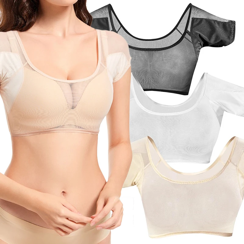 T-shirt Sweat Pads Underarm Sweat Vest For Women Girls Armpit Perspiration Guards Sweats Proof Shirt Washable Sweat Protector
T-shirt Sweat Pads Underarm Sweat Vest For Women Girls Armpit Perspiration Guards Sweats Proof Shirt Washable Sweat Protector