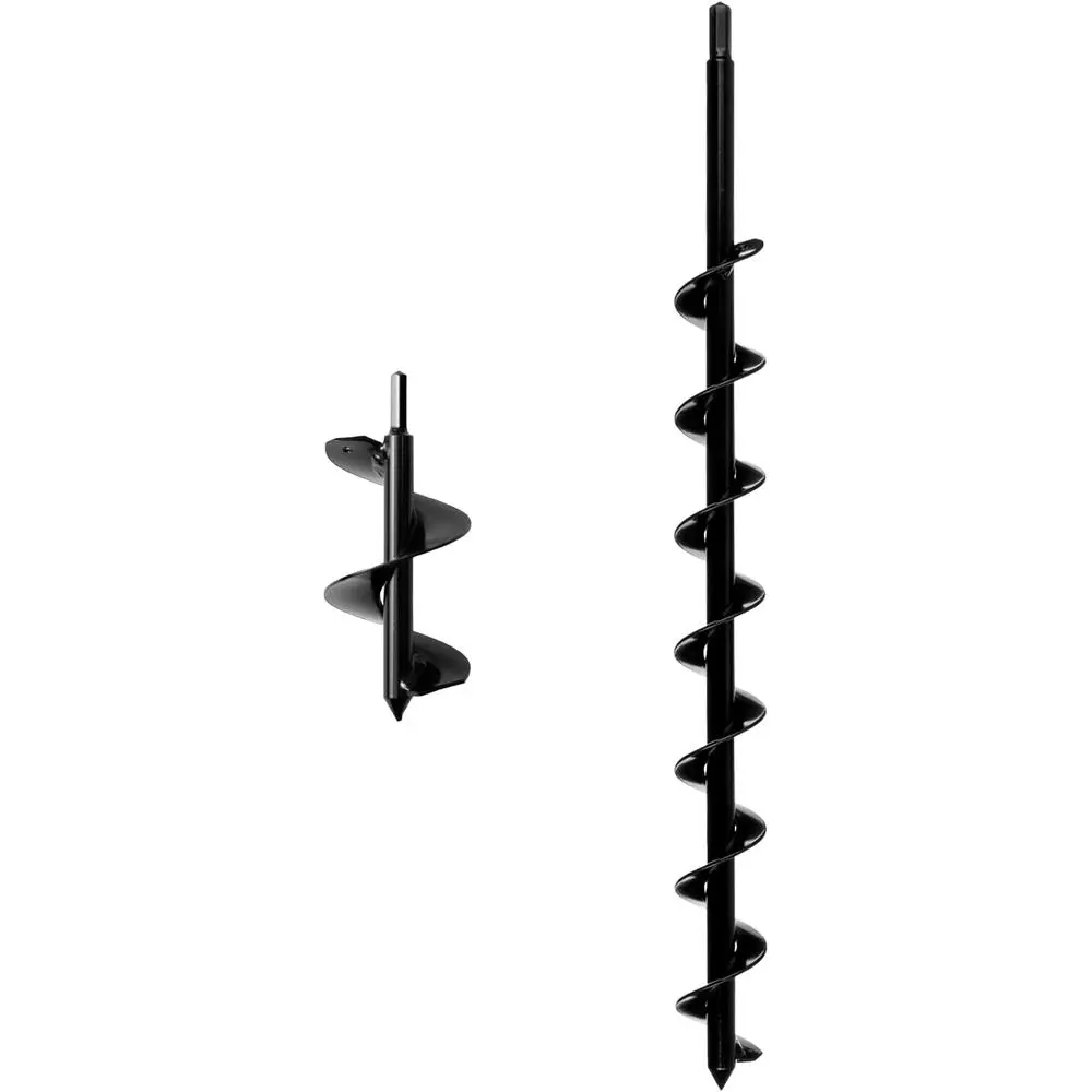 Буровая коронка (отбойник) для бетона и грунта, черная, (3x7 дюймов) с шестигранным хвостовиком 3/8 дюйма с защитой от скольжения | Шнек для удаления термитов и для работы с деревьями 2x24 дюйма с шестигранным приводом 3/8 дюйма с противоскользящим покрыт
Буровая коронка (отбойник) для бетона и грунта, черная, (3x7 дюймов) с шестигранным хвостовиком 3/8 дюйма с защитой от скольжения | Шнек для удаления термитов и для работы с деревьями 2x24 дюйма с шестигранным приводом 3/8 дюйма с противоскользящим покрыт