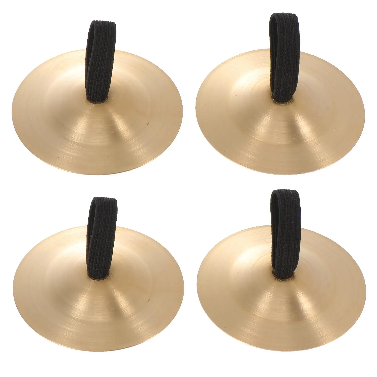 4 Pcs Orff Copper Cymbals Finger Dancing Props Brass for Kids Mini Musical Instruments
4 Pcs Orff Copper Cymbals Finger Dancing Props Brass for Kids Mini Musical Instruments
