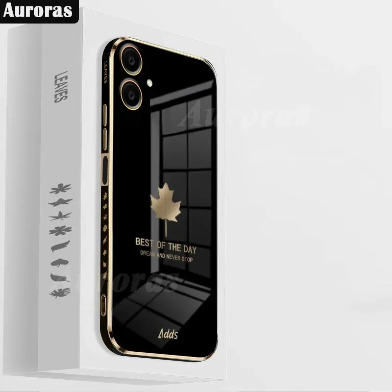Samsung Galaxy A06 Luxury Maple Leaf Lanyard Case For Samsung Galaxy A16 LTE A05 Plating Silicone Cover
Samsung Galaxy A06 Luxury Maple Leaf Lanyard Case For Samsung Galaxy A16 LTE A05 Plating Silicone Cover