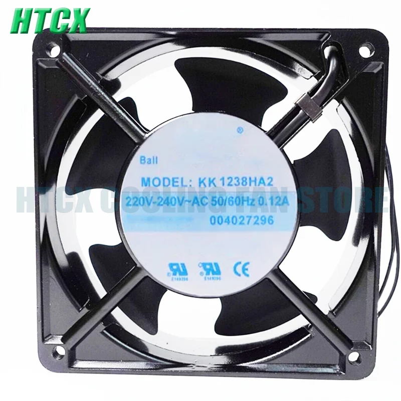 New KK1238HA2 220V 0.12A 12038 Axial Flow Fan 12cm Heat Dissipation Fan
New KK1238HA2 220V 0.12A 12038 Axial Flow Fan 12cm Heat Dissipation Fan