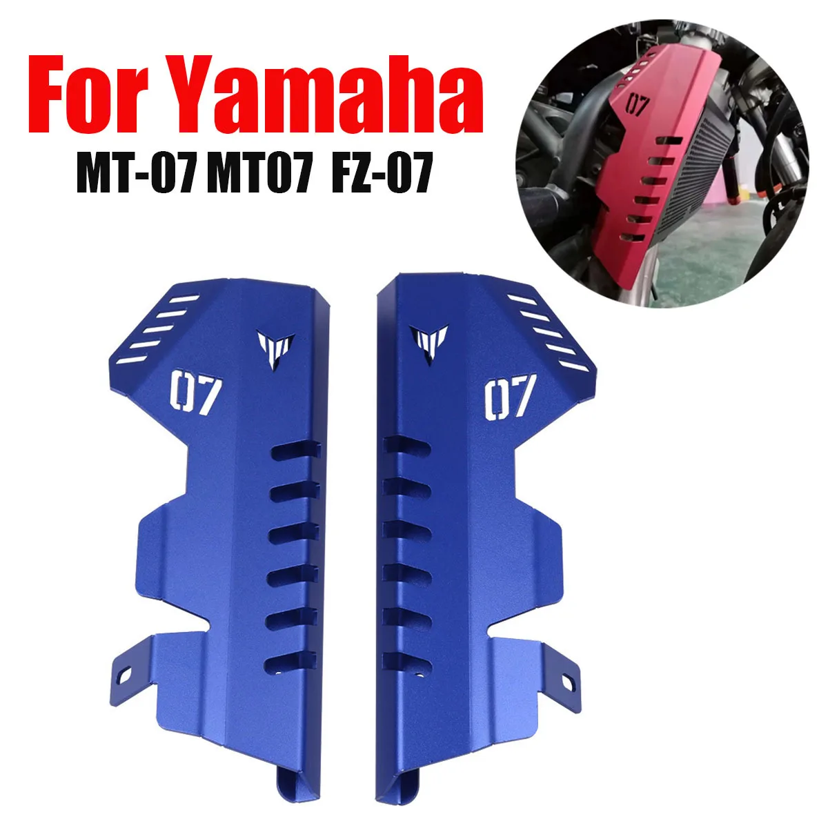 For Yamaha MT-07 MT07 FZ07 MT 07 FZ-07 2013 2014 2015 2016 2017 Motorcycle Accessories Side Radiator Guard Cover Protector
For Yamaha MT-07 MT07 FZ07 MT 07 FZ-07 2013 2014 2015 2016 2017 Motorcycle Accessories Side Radiator Guard Cover Protector