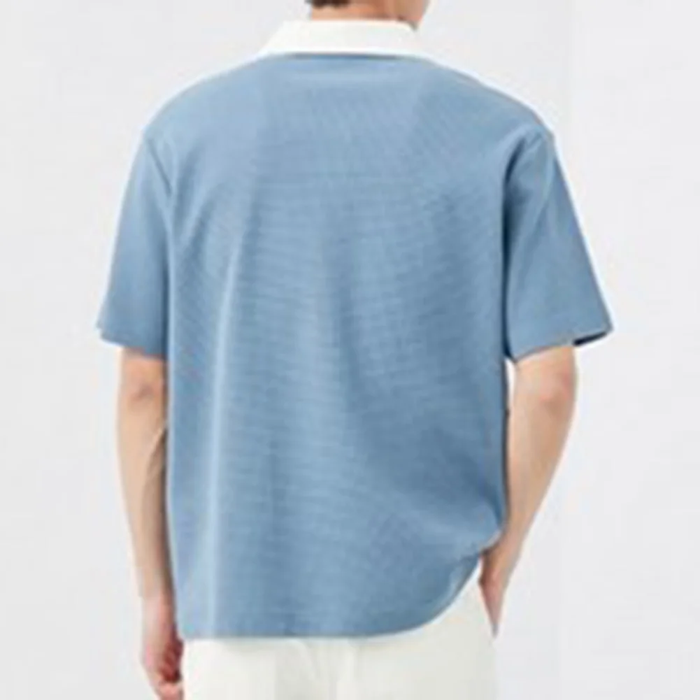 Shirt T-Shirt Outdoor Daily Holiday Lapel Men Patchwork Polyester Short Sleeve Breathable Business Button Hot New
Shirt T-Shirt Outdoor Daily Holiday Lapel Men Patchwork Polyester Short Sleeve Breathable Business Button Hot New