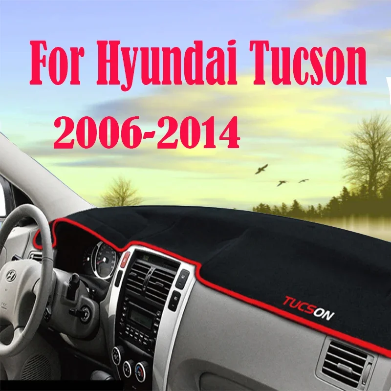 Противоскользящий коврик для приборной панели, Накладка для Hyundai Tucson 2005 2006 2007 2008 2009 JM, Солнцезащитный коврик, защитный ковер, автомобильные аксессуары
Противоскользящий коврик для приборной панели, Накладка для Hyundai Tucson 2005 2006 2007 2008 2009 JM, Солнцезащитный коврик, защитный ковер, автомобильные аксессуары
