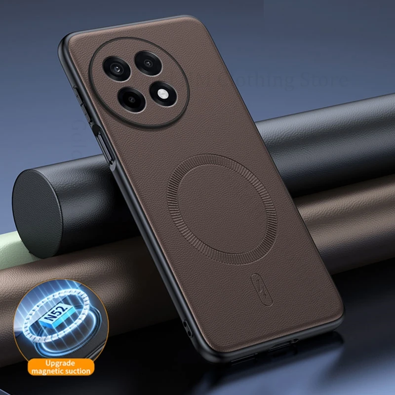 For Magsafe Leather Phone Soft Bumper Case For OnePlus Ace 5 Ultra 3V 3 Pro Wireless Charging Magnetic Cover For OnePlus 13T 13
For Magsafe Leather Phone Soft Bumper Case For OnePlus Ace 5 Ultra 3V 3 Pro Wireless Charging Magnetic Cover For OnePlus 13T 13