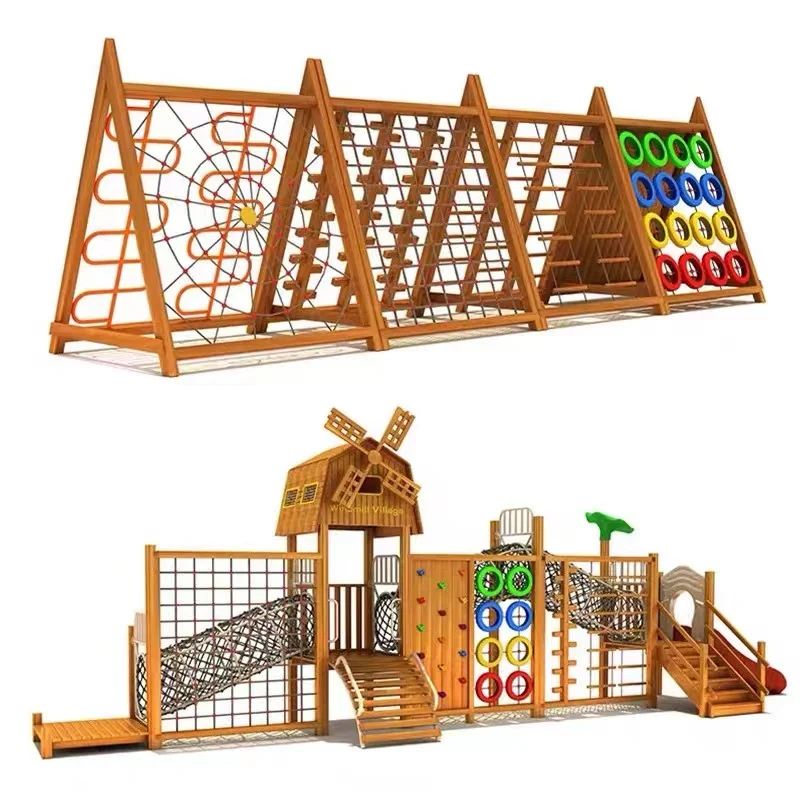 EO-Outdoor Playground Children's Climbing Frame and Durable Slide Amusement Park Non-Powered Design for Play and Planning&
EO-Outdoor Playground Children's Climbing Frame and Durable Slide Amusement Park Non-Powered Design for Play and Planning&