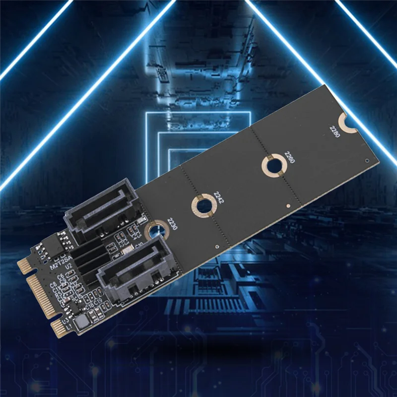 Адаптер A13E-M2 к SATA3.0, переходная карта 6 Гбит/с, конвертер M.2 Key-M, карта расширения PCIE на Dual SATA 3.0, чип JMB582
Адаптер A13E-M2 к SATA3.0, переходная карта 6 Гбит/с, конвертер M.2 Key-M, карта расширения PCIE на Dual SATA 3.0, чип JMB582