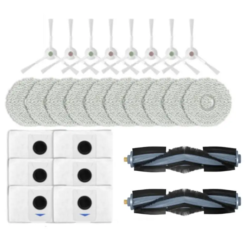 26PCS Replacement Accessories For Ecovacs Deebot T20/T20MAX/T20PRO/X1 OMNI/T10 Omni/Turbo Robot Vacuum Cleaner Parts-A77G
26PCS Replacement Accessories For Ecovacs Deebot T20/T20MAX/T20PRO/X1 OMNI/T10 Omni/Turbo Robot Vacuum Cleaner Parts-A77G