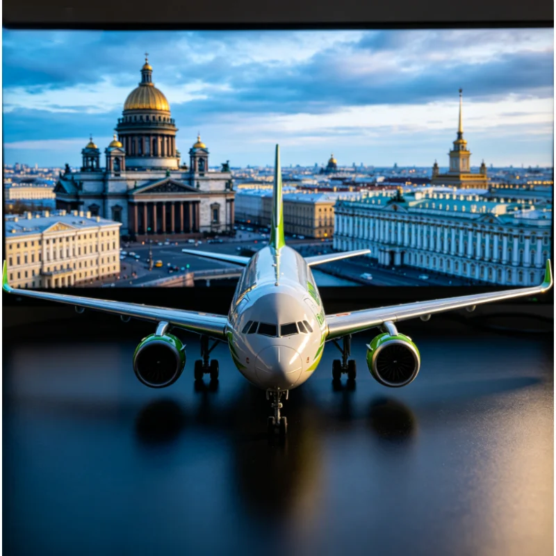 1/80 Scale 47cm Siberia S7 Airlines A320 Neo With Lighting And Wheels Diecast Resin Aircraft Model Collectible Display Gifts
1/80 Scale 47cm Siberia S7 Airlines A320 Neo With Lighting And Wheels Diecast Resin Aircraft Model Collectible Display Gifts
