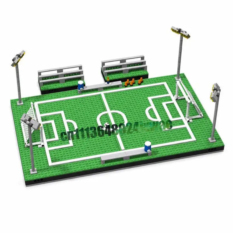 NEW 591Parts Soccer Field MOC Model Custom Puzzle Sports Arena DIY Creative Assembly Educational Toy Blocks Display Popular Gift
NEW 591Parts Soccer Field MOC Model Custom Puzzle Sports Arena DIY Creative Assembly Educational Toy Blocks Display Popular Gift