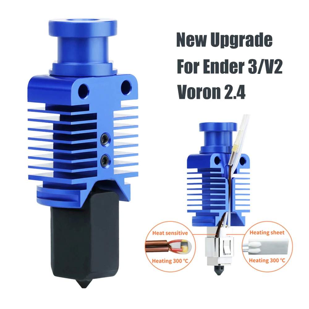 High Speed Print Head Upgrade Hotend Kit For Ender 3/CR10/VORON 2.4 Hi-End Extruder J-head for Ender 3 V2 3D Fast Printing
High Speed Print Head Upgrade Hotend Kit For Ender 3/CR10/VORON 2.4 Hi-End Extruder J-head for Ender 3 V2 3D Fast Printing