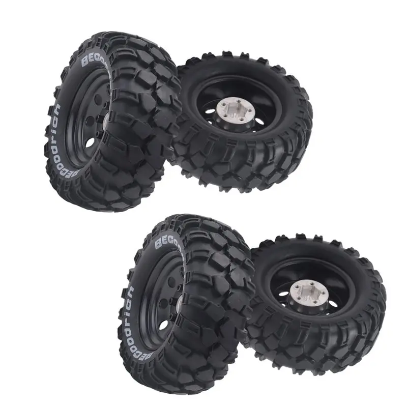 FBIL-4Pcs 1.9 Inch Metal Wheel Rim Rubber Tire For 1/10 RC Crawler TRX4 SCX10 D90 4103 90046 FR4 FMS NT4-Black Replacement Parts
FBIL-4Pcs 1.9 Inch Metal Wheel Rim Rubber Tire For 1/10 RC Crawler TRX4 SCX10 D90 4103 90046 FR4 FMS NT4-Black Replacement Parts