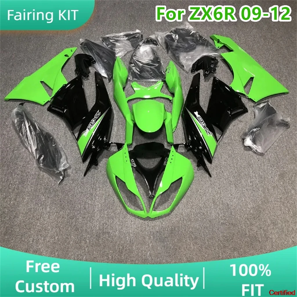 Prime Fairing Set For Kawasaki 09-12 ZX6R ZX-6R 2009 2010 2011 2012 ABS Plastic Sportbike Repair Parts Free Custom
Prime Fairing Set For Kawasaki 09-12 ZX6R ZX-6R 2009 2010 2011 2012 ABS Plastic Sportbike Repair Parts Free Custom