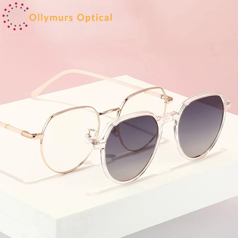 OLLYMURS Metal Cat Eye Sunglasses Women 2022 Magnetic Clip Cover Vintage Optical Eyeglasses Frame Designer Polarized Sun Glasses
OLLYMURS Metal Cat Eye Sunglasses Women 2022 Magnetic Clip Cover Vintage Optical Eyeglasses Frame Designer Polarized Sun Glasses
