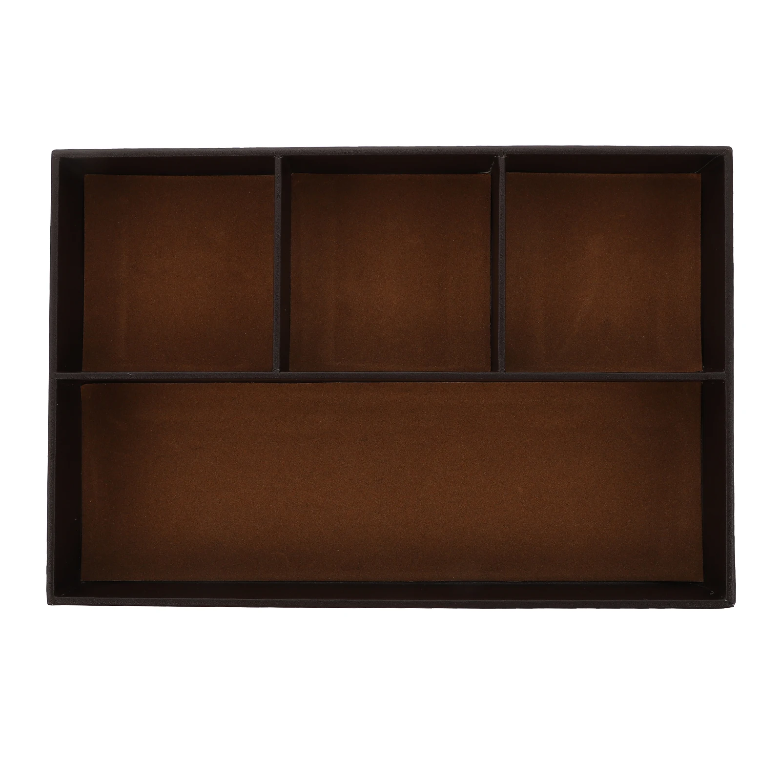 1pc Multifunctional Jewelry Box Storage Organizer Velvet Density Board Kitchen Dining Room Cutlery Basket Desktop Tray
1pc Multifunctional Jewelry Box Storage Organizer Velvet Density Board Kitchen Dining Room Cutlery Basket Desktop Tray