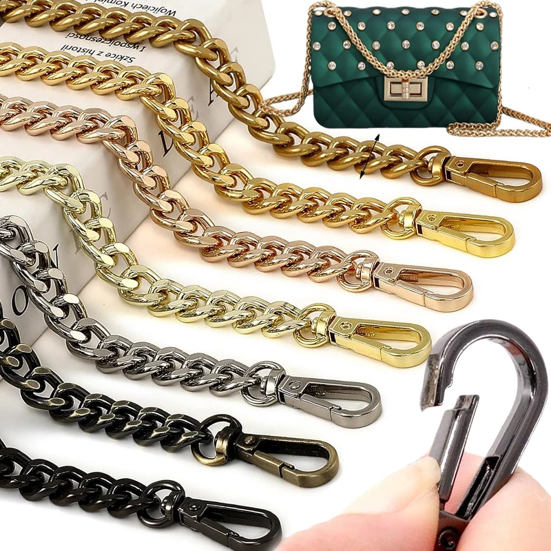 120 см металлическая алюминиевая цепочка для сумки, запасные части, аксессуары для рук, женская сумка на плечо, съемные ремни ручной работы «сделай сам»
120 см металлическая алюминиевая цепочка для сумки, запасные части, аксессуары для рук, женская сумка на плечо, съемные ремни ручной работы «сделай сам»