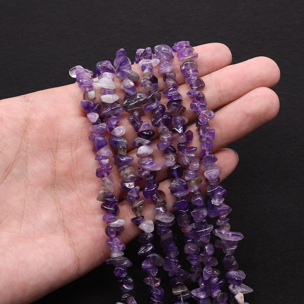 Natural Stone Purple Crystal Quartz Amethysts Beads Irregular Gravel Loose Spacer Beads for DIY Jewelry Bracelet Accessories
Natural Stone Purple Crystal Quartz Amethysts Beads Irregular Gravel Loose Spacer Beads for DIY Jewelry Bracelet Accessories