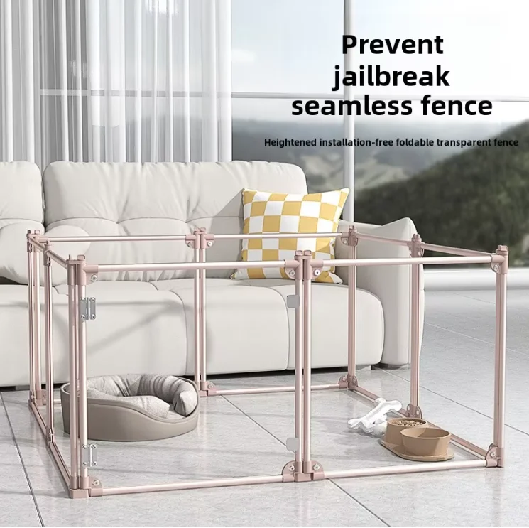 Hot Selling Quality Acrylic Transparent Folding Easy-to-wear Pet Fence Dog Game Fence Indoor Dog Fence With Gate
Hot Selling Quality Acrylic Transparent Folding Easy-to-wear Pet Fence Dog Game Fence Indoor Dog Fence With Gate