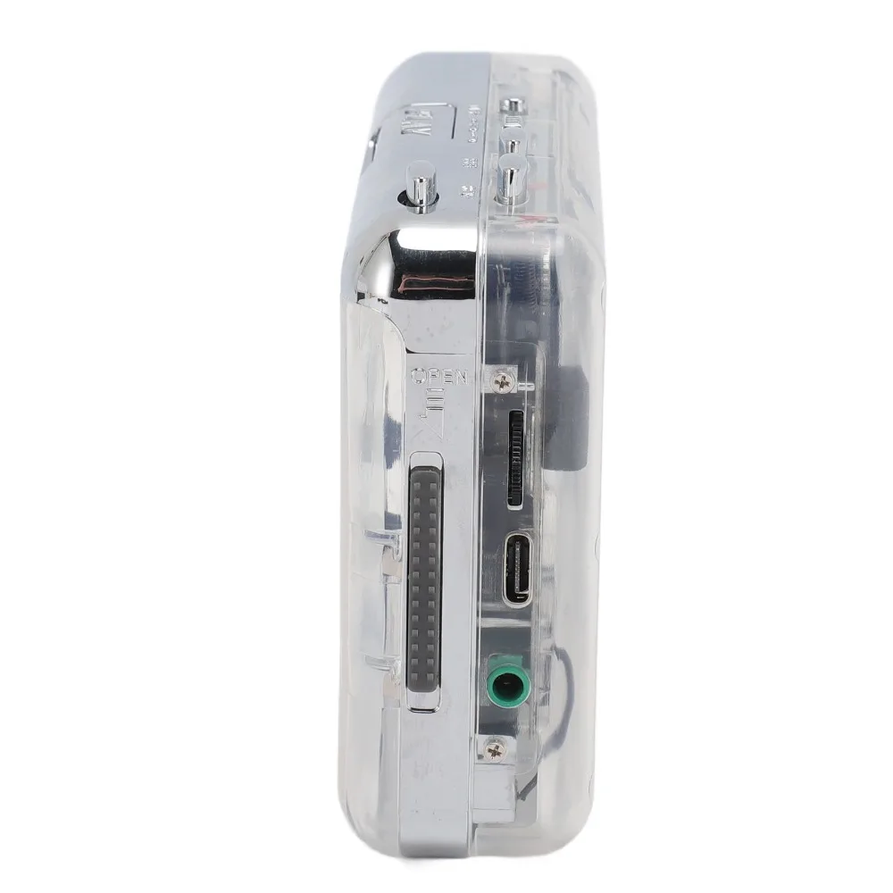 Multifunctional Cassette To MP3 Converter 3.5mm Jack Plug and Play Portable Tape Player Transparent Auto Reverse Cassette Player
Multifunctional Cassette To MP3 Converter 3.5mm Jack Plug and Play Portable Tape Player Transparent Auto Reverse Cassette Player