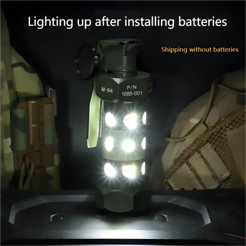 Tactical Toys Nylon Dummy Model M84 Cosplay Flashbang Grenades Plastic Model Outdoor Camping Emergency Lighting
Tactical Toys Nylon Dummy Model M84 Cosplay Flashbang Grenades Plastic Model Outdoor Camping Emergency Lighting