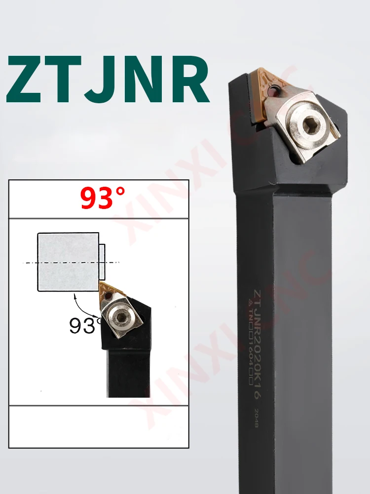 CNC cylindrical turning tool bar 93 degrees of Z type clamp ZTJNR/k16 ZTJNL1616H16/2020/2525 m16
CNC cylindrical turning tool bar 93 degrees of Z type clamp ZTJNR/k16 ZTJNL1616H16/2020/2525 m16