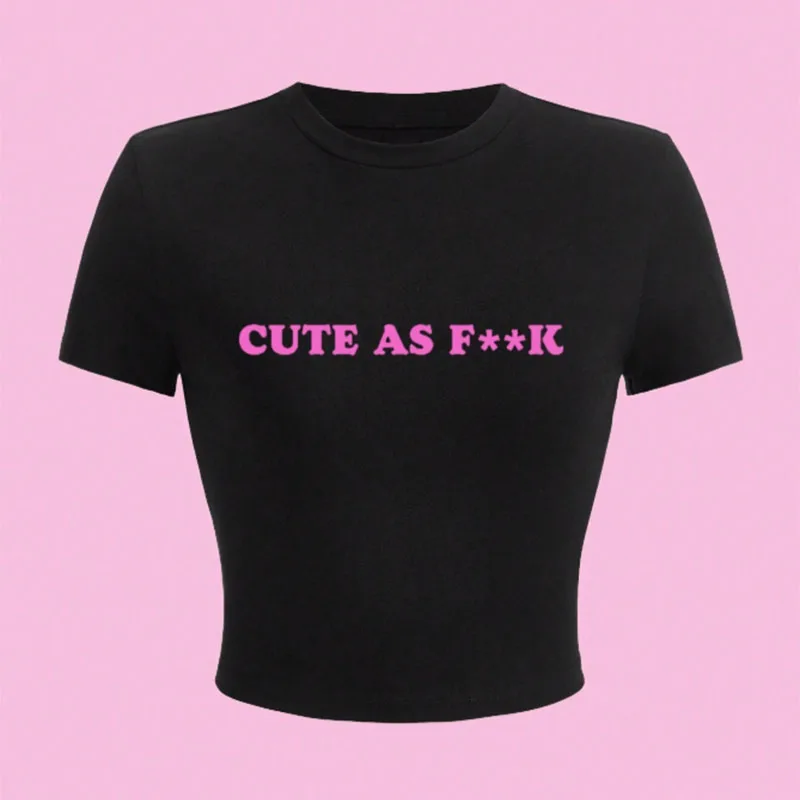 2025 New Summer Casual Cute Girl Style Crop Short-Sleeved T-Shirt! Minimalist English Print, Slimming & Flattering
2025 New Summer Casual Cute Girl Style Crop Short-Sleeved T-Shirt! Minimalist English Print, Slimming & Flattering