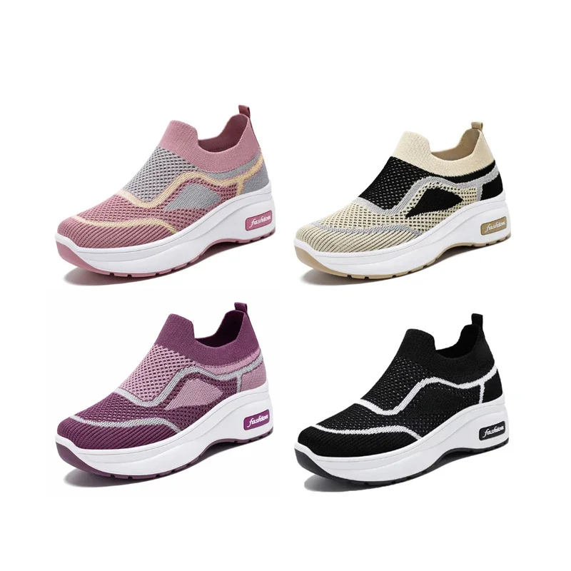 Fashion Shoes Woman Casual Sneakers Mixed Colors Thick Sole Casual Shoes Women New Mesh Breathable Women's Sneaker Designer
Fashion Shoes Woman Casual Sneakers Mixed Colors Thick Sole Casual Shoes Women New Mesh Breathable Women's Sneaker Designer
