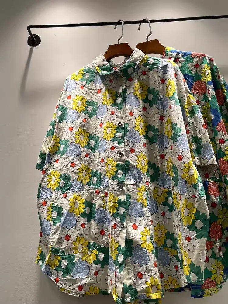 Original designer clothes women luxury women large size tops harajuku fashion print shirts blouses cotton Hawaiian shirt
Original designer clothes women luxury women large size tops harajuku fashion print shirts blouses cotton Hawaiian shirt