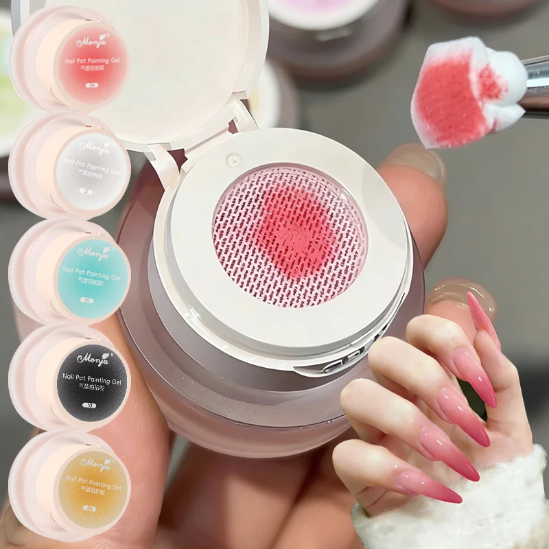 10 Colors Air Cushion Gradient Painting Gel Ombre Patting Gel Nail Polish UV/LED Gradient Blush Blooming Aura Manicure Gel Tool
10 Colors Air Cushion Gradient Painting Gel Ombre Patting Gel Nail Polish UV/LED Gradient Blush Blooming Aura Manicure Gel Tool