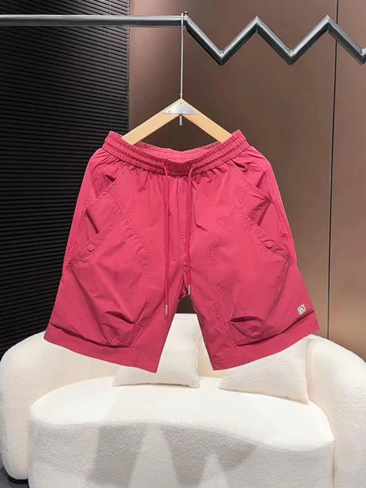 Summer Trendy Workwear Style Men's Short Pants Breathable Beachwear Five-Quarter Length Casual Loose Fit Elastic Waist Polyes...
Summer Trendy Workwear Style Men's Short Pants Breathable Beachwear Five-Quarter Length Casual Loose Fit Elastic Waist Polyes...