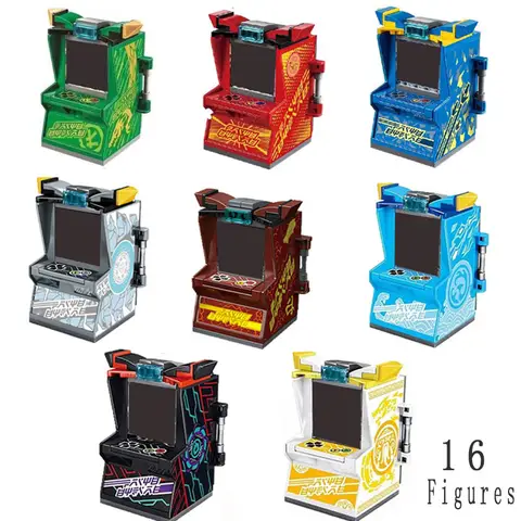 Season 12 Energy Empire Ninja Puzzle Building Blocks Digital Arcade Boys' Toy 2025 New Model Figures Lloyd Kai Jay Cole