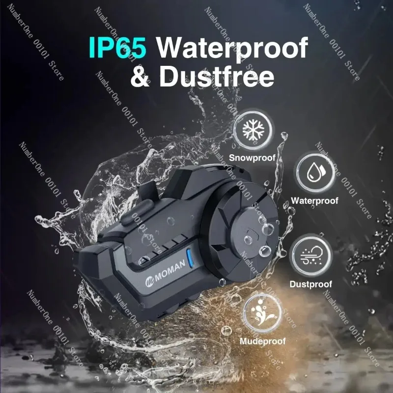 MOMAN H2 pro Helmet Intercom Bluetooth Motorcycle Helmet Headset Headphone Wireless Bike Waterproof WiFi Video Recorder Synco
MOMAN H2 pro Helmet Intercom Bluetooth Motorcycle Helmet Headset Headphone Wireless Bike Waterproof WiFi Video Recorder Synco